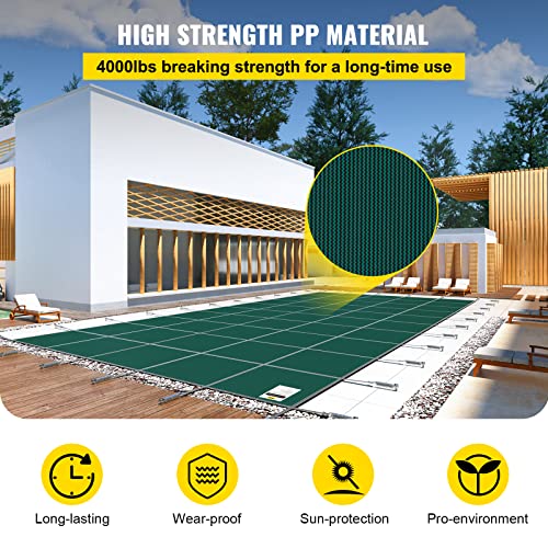 Vevor POOL SAFETY COVER 16 FT X 30 FT4 Inground Pool Safety Cover thumb #2
