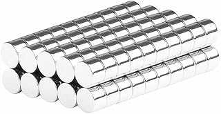 (100 Pack) 3/16 x 1/8 Inch Neodymium Rare Earth Disc Magnets N48