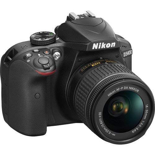 Amazon.com : Nikon D3400 DSLR Camera with 18-55mm Lens (Black