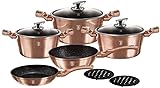【DISEÑO EXCLUSIVO METALLIC LINE】Ofrece un diseño elegante y atractivo con acabado exterior en color oro rosa metalizado que aportará un toque de distinción en tu cocina además de hacerte disfrutar cocinando increíbles platos para ti y tu familia.