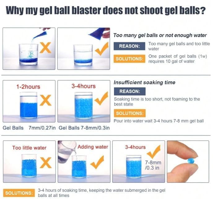 Image of Fresh Gel Blaster Gun Automatic Gun for Kids-Adults Electric Operated High Speed Including Gel Balls for Kids and Adults A6