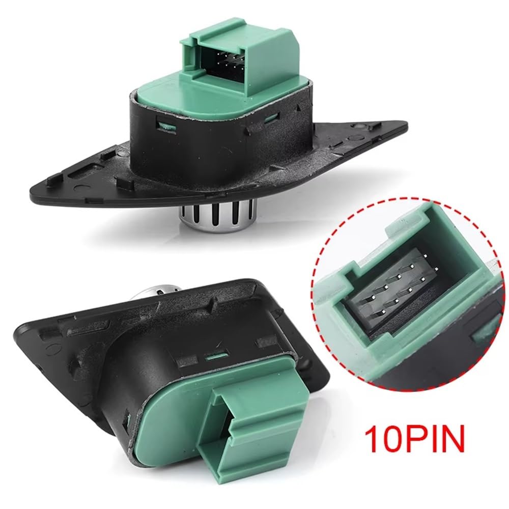 Car Mirror Switch for VW for Jetta MK6 2011-2016 5C7959565J Car Side Door Rearview Mirror Adjust Switch Knob with Heating