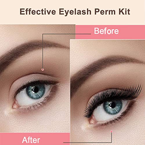 Ecofan Lash Lift Kit, Perming Curling Lifting Eyelash Perm Kit | Professional Semi Permanent For Salon Includes Eye Shields, Pads And Accessories #TOP1