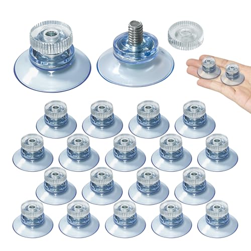 20 Pack Mini Suction Cups,25mm/1'' Suction Cup...