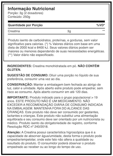 Creatina Monohidratada Creapure 100g