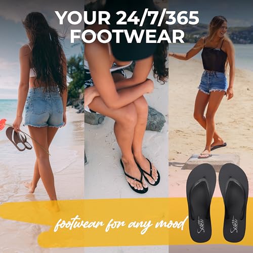 Scott Hawaii Women's Moena Flip Flop | Soft Yoga Mat Insole | Lightwieght Non-slip Outsole | Arch Support For All Day Wear3