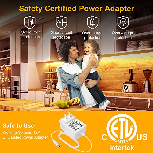 LAFULIT 8 PCS Under Lighting Kit, Bright Under Lights