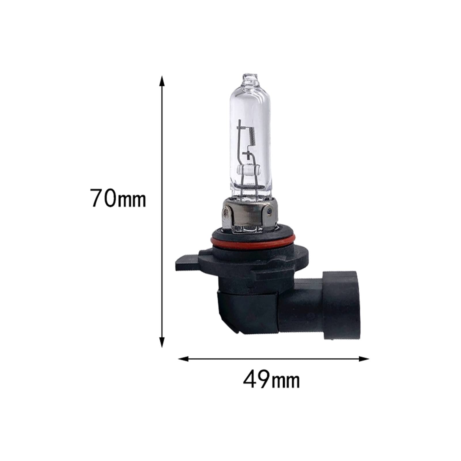 2pcs 9012 HIR2 PX22D HB4 Car HeadLight Bulb Wider Driving Vision