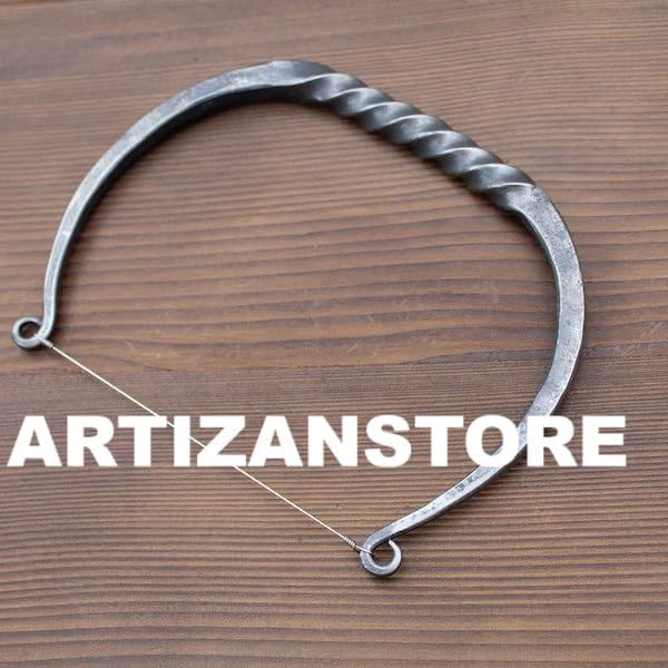 ARTIZANSTORE Hand Forged Cheese Slicer: Blacksmith Iron forged Accessory Design Blacksmith kitchenware