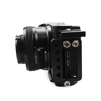 ユキ　a6400 Amazon | UURig Sony α6400 (ILCE-6400）専用 カメラブラケット
