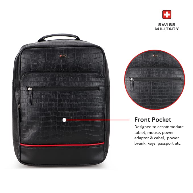 Buy Swiss Military LAPTOP BACKPACK BLACK/RED at Amazon.in
