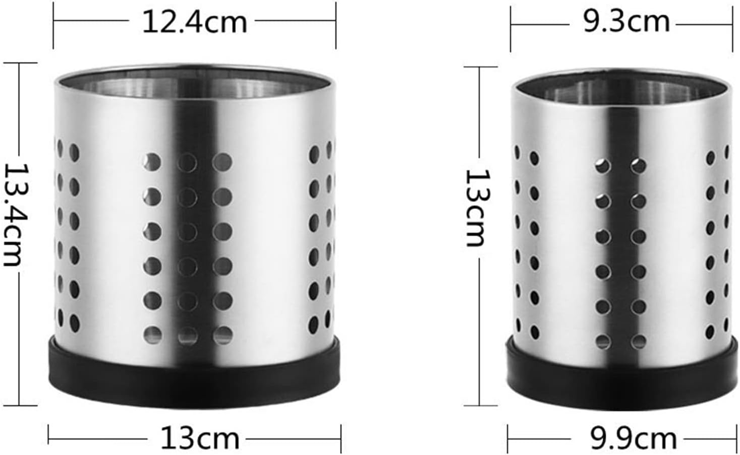 Utensils Holder 2 Great Stainless Steel Home Kitchen Chopsticks Storage Rack Multifunctional Fork Spoon Drain Holder Accessories Organizer Kitchenware Organizer (Mat
