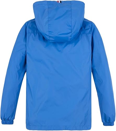 Miniatura 2 de Jingle Bongala Chaqueta impermeable ligera y transpirable para niños y niñas, rompevientos fácil de plegar
