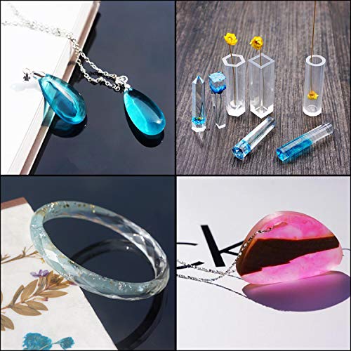 Bezalel Jewelry Silicone Resin Molds Kit - 160Pcs Earring Epoxy Resin Molds For Epoxy Resin, Molds For Epoxy Resin For Making Earring, Necklace, Pendant, Keychain, Diy Jewelry - Small Resin Mold Set #TOP2
