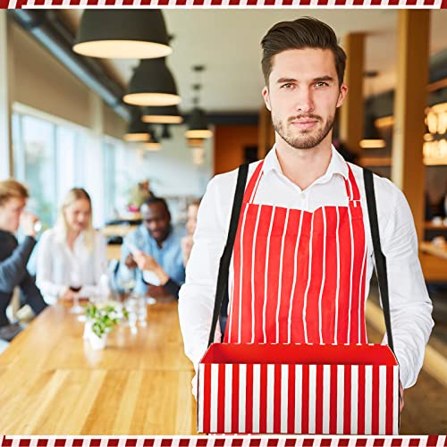 image for SATINIOR Red Snack Trays with Strap Movie Snack Trays Snack and Bevera