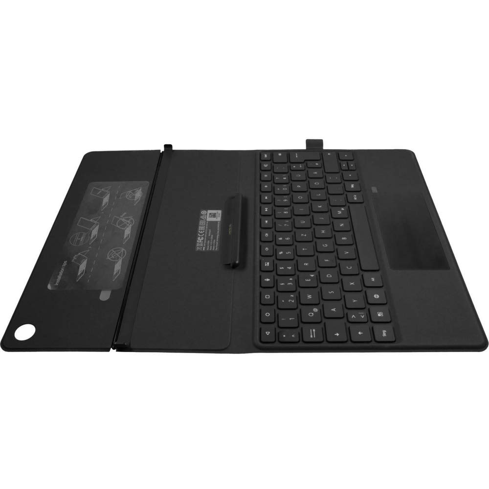 QYiD Toetsenbordbehuizing voor Huawei MatePad Pro 10.8 2020/MatePad Pro 10.8 2019, Lichtgewicht Smart Cover met Magnetisch Afneembaar Draadloos Toetsenbord en Muis voor Huawei MatePad Pro 10.8, zwart