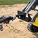 Titan Attachments Mini Skid Steer Receiver Hitch Mount Plate, 1/4