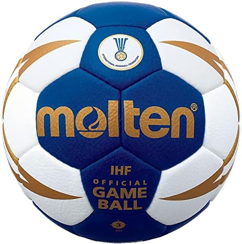 Molten Elite Handball, Blue/White/Gold, 2