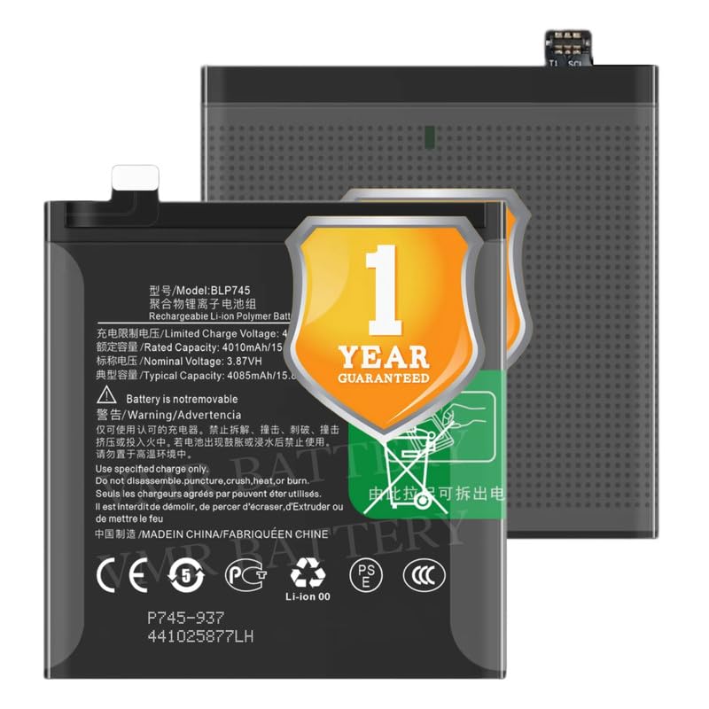Image of Original BLP745 Battery Compatible for OnePlus 7T Pro (HD1910, HD1911, HD1913) - (4085mAh) - 1 Year Warranty K7