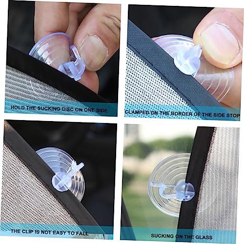 Aislante UV para pasajeros Cabilock con cubierta de malla para ventanilla de coche de 5 piezas 3