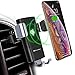 Produktbild DesertWest Wireless Charger Auto Lüftung Qi Ladestation 2 In 1 Wireless Kfz Ladegerät 10W Induktive Ladestation für Phone XS 8 8 Plus, Samsung Galaxy Note 9 S9 S9 Plus S8