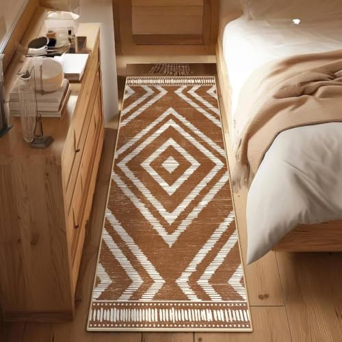 Alfombra de pasillo lavable y moderna con base de goma para cocina 2