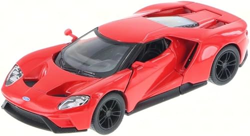Miniatura 4 de KiNSMART 2017 Ford GT - Juego de 4 coches de juguete a escala 138