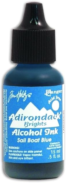 Ranger Adirondack Alcohol Ink, Sailboat Blue
