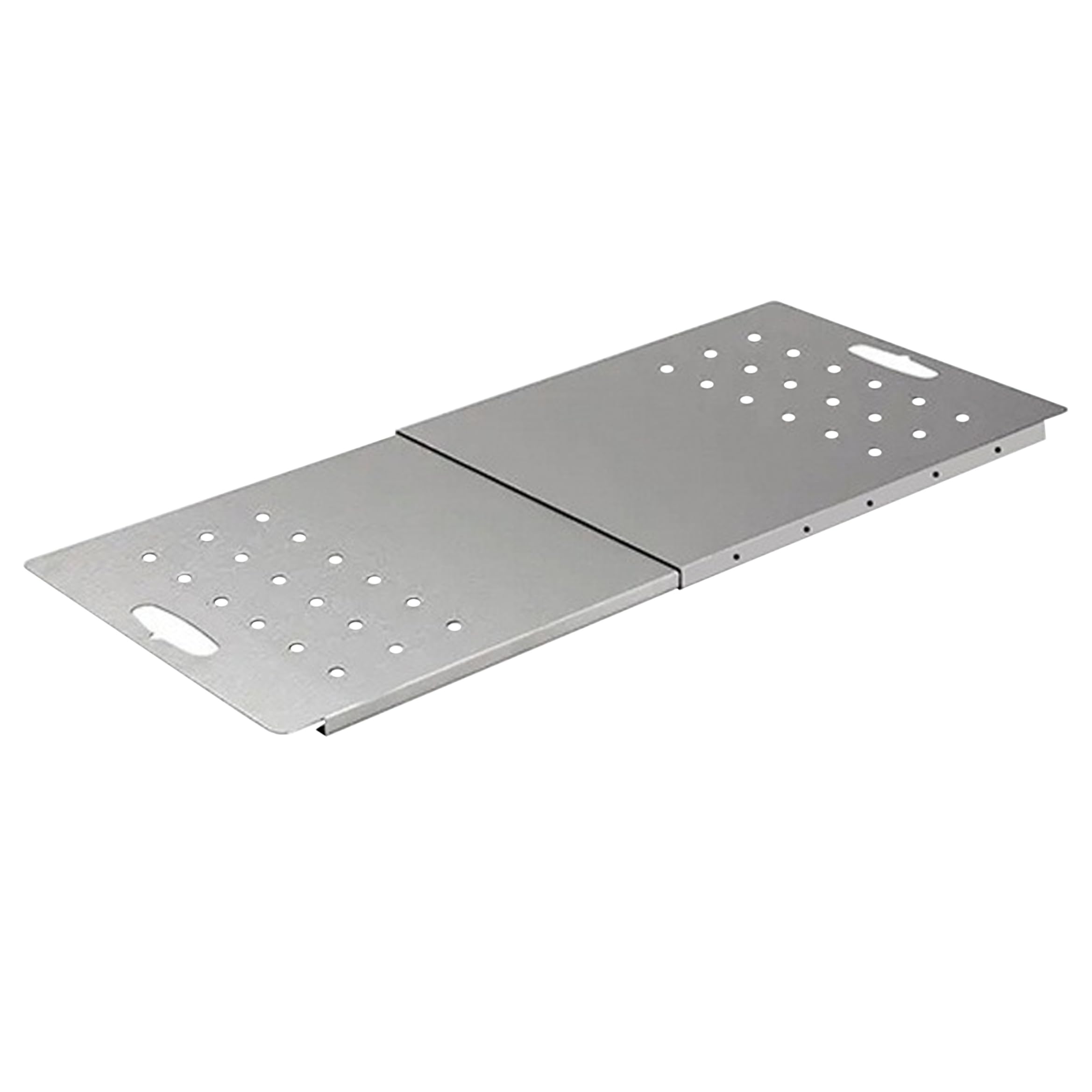 Escurridor telescópico en acero inoxidable premium color plata