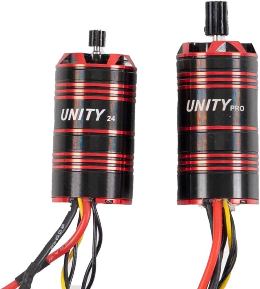FURITEK UNITY24 PRO 3500kv 2-in-1 Micro FOC Brushless System for Axial SCX24 - Remote Control Car, RC Cars 1/24 Scale Electonics Brushless Motor and ESC Combo (HELIDIRECT) (FUR-2584)