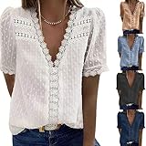 Outfit Vorschlag: Die Bluse mit hellen Jean, Sieht sehr casual und stilvoll aus；Das Sweatshirt mit einem einfabigen A-Linien-Minirock, sehr schick und modisch, die v Ausschnitt Bluse mit Strickmantel oder Strickjacke，halt es warm und auch Modern; die Bluse mit einfarbiger Anzughose, geeignet für ernsthafte Arbeitssituationen und auch sehr elegant; Das T-Shirt mit Shorts ist praktisch für unterwegs.