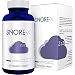 Produktbild SNORE-X Kapseln für die ruhige Nacht mit Baldrian + Eukalyptus + Pfefferminze + Ananas + Kardamom, Pflanzliche ätherische Öle, 60 Kapseln