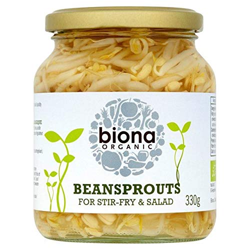 BionaOrganic Bean Sprouts - 330g (0.72 lbs)