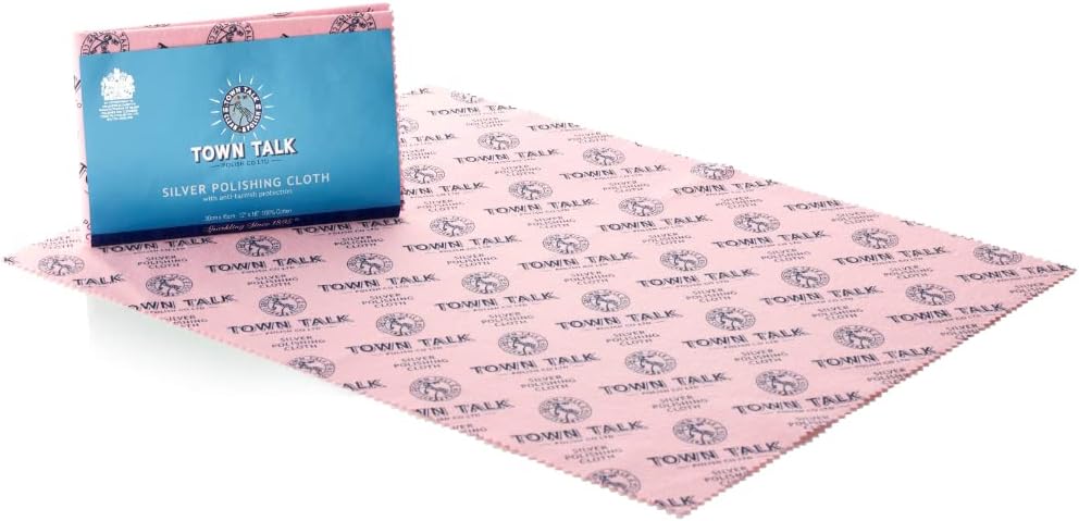 Town Talk Silver Polishing Cloth Silver 30500
