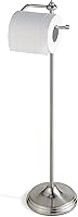 Vista 6 de SunnyPoint Soporte de rollo de papel higiénico de pie con función de reserva (níquel negro)