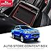 smabee Car Center Console Armrest Storage Box Tray for Toyota Hilux REVO SR5 Fortuner 2015-2019 Center Secondary Storage
