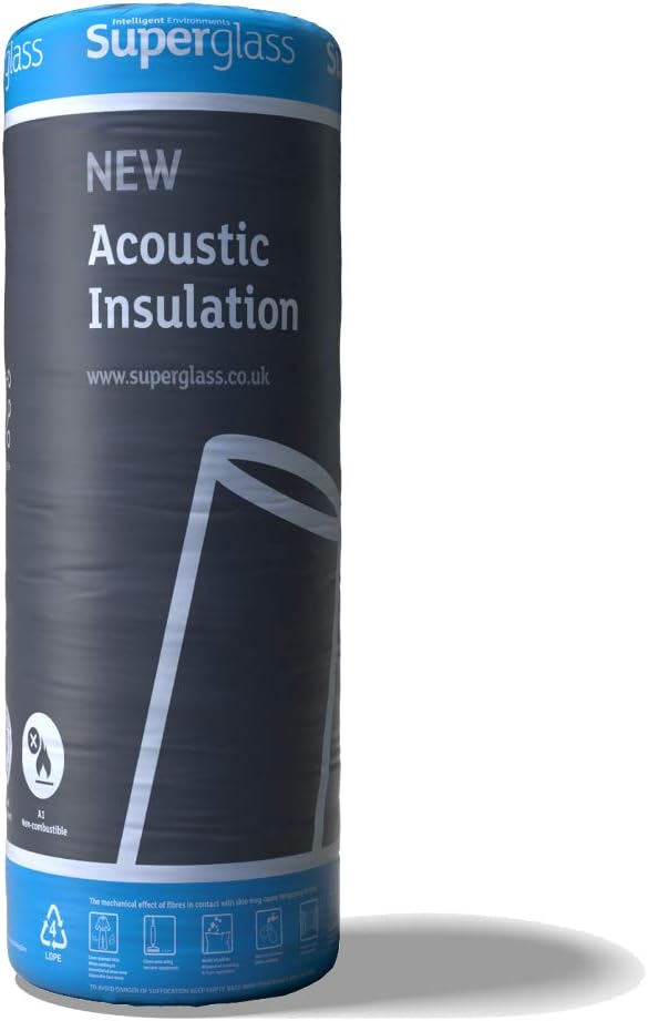 Superglass Multi Acoustic Roll Insulation - 1200mm x 11.2m x 60mm