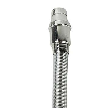 WINTI Bathroom Sink Drain Tubes Sewer Drain Hose Drainage Pipe for Kitchen Restroom Metal