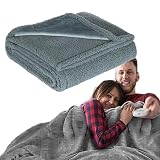 comoco Características impermeables: las mantas de franela impermeables están equipadas con materiales repelentes al agua que evitan eficazmente que entren líquidos y mantienen tu cama o sofá secos.
