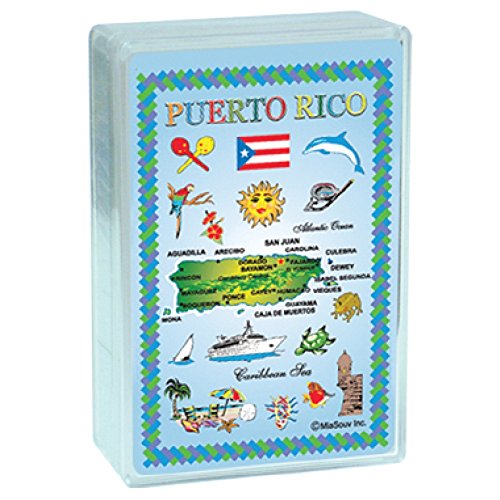 Baraja de Cartas Puerto Rico Souvenirs para Poker