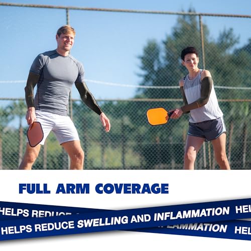 ARMORAY Arm Sleeves for Men or Women - Tattoo Cover Up - Cooling Sports Sleeve for Basketball Golf Football3