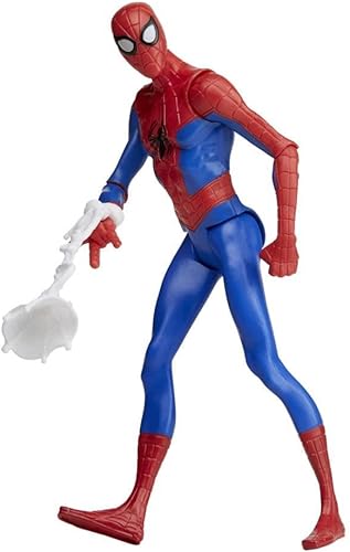 Miniatura 6 de Marvel Spider-Man: Across The Spider-Verse Spider-Man, figura de acción a escala de 6 pulgadas con accesorio de red, juguetes para niños a partir de