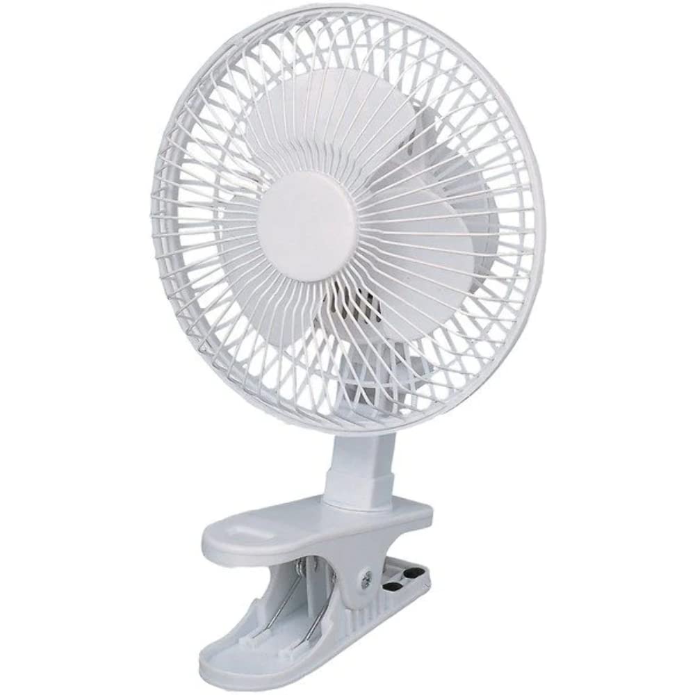 F-0600 Ventilador eléctrico de 6, color blanco