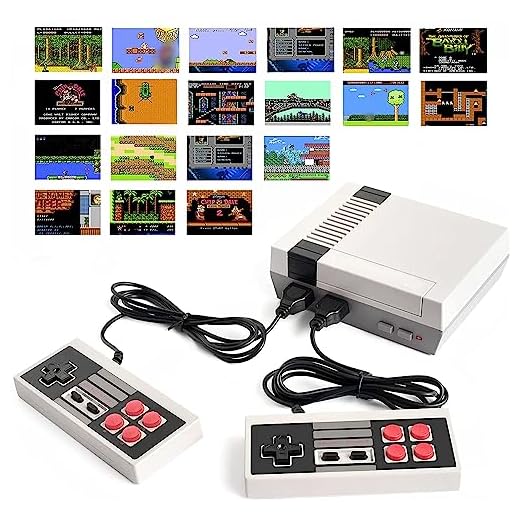 SFABF Classic Edition Mini Retro Game Console,AV Output Plug & Play Classic Mini Video Games, Built-in 620 Games with 2 Classic Controllers, Birthday Gifts Choice for Children/Adults