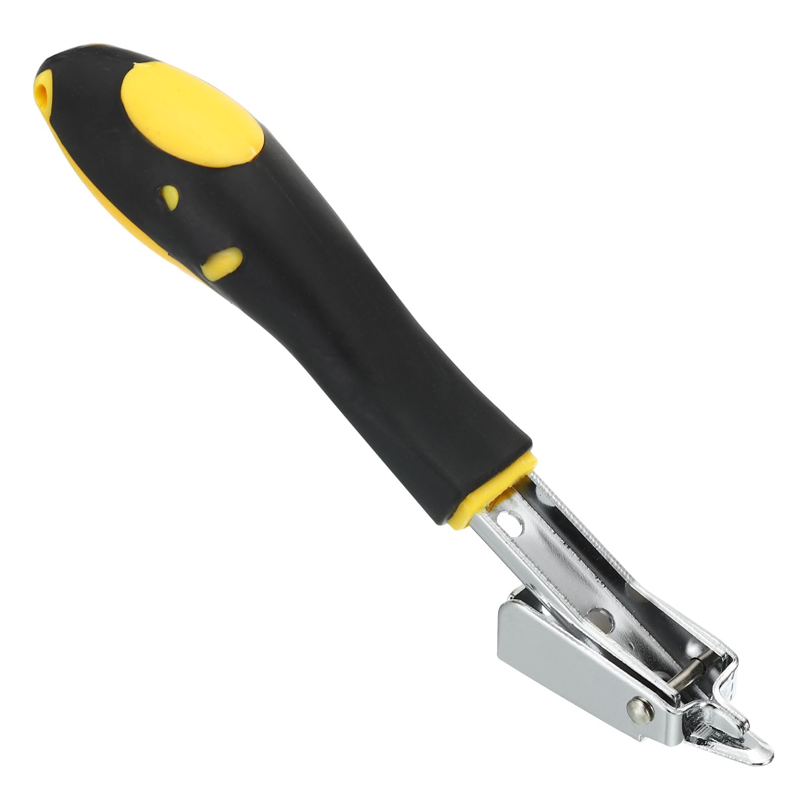 PATIKIL Upholstery Staple Remover, Construction Staple Puller Staple Nail Tack Tool for Furniture Wooden Floor Photo Frame Yellow
