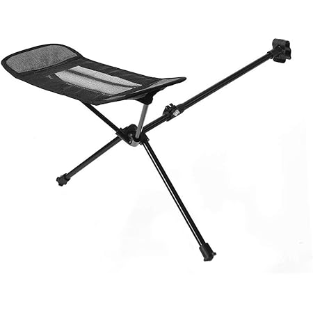 Amazon Fewiyoni フットレスト 足置き 折りたたみ 軽量 コンパクト アウトドア チェア 椅子用 キャンプ お釣り 登山 収納袋付 Fewiyoni チェア