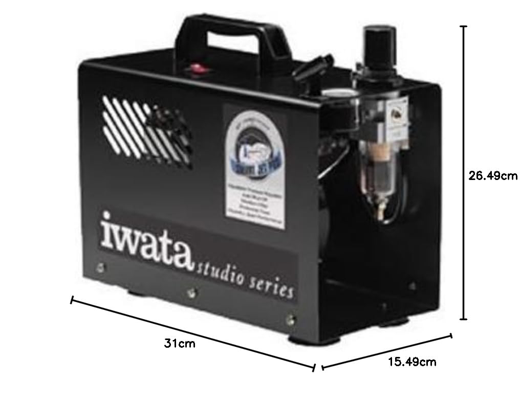 IS875DE Compressore silenzioso Iwata IS-875 SMART JET PRO per aerografo