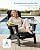 SUUNYN Folding Adirondack Chair 4 Pack, HDPE All-Weather Fire Pit Chairs, Plastic Adirondack Chairs with 2 Cup Holder, Outdoor Lawn Chair for Patio Garden (Black)