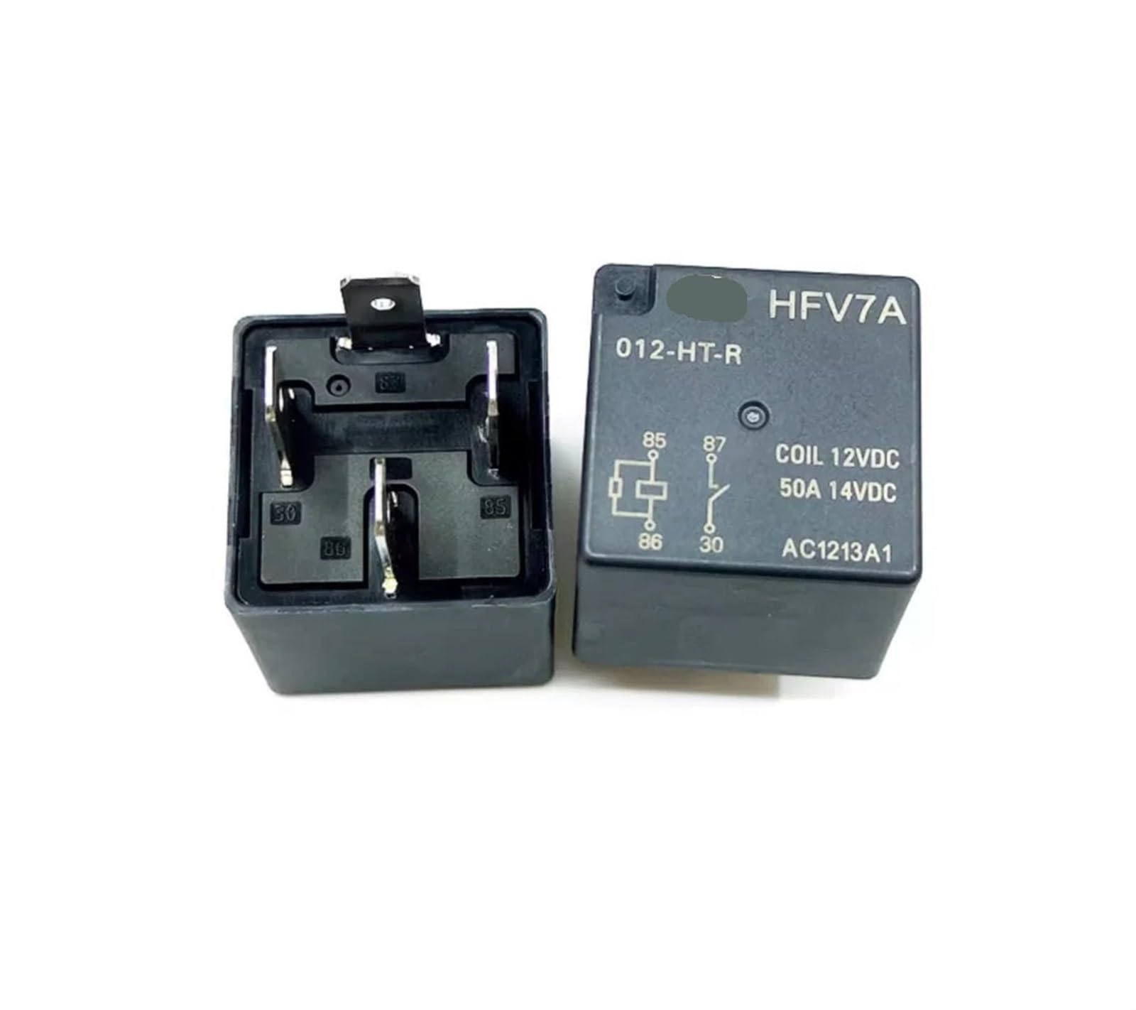 Relé HFV7A 012-HT-R de 12V y 50A con 4 pines para automoción 2
