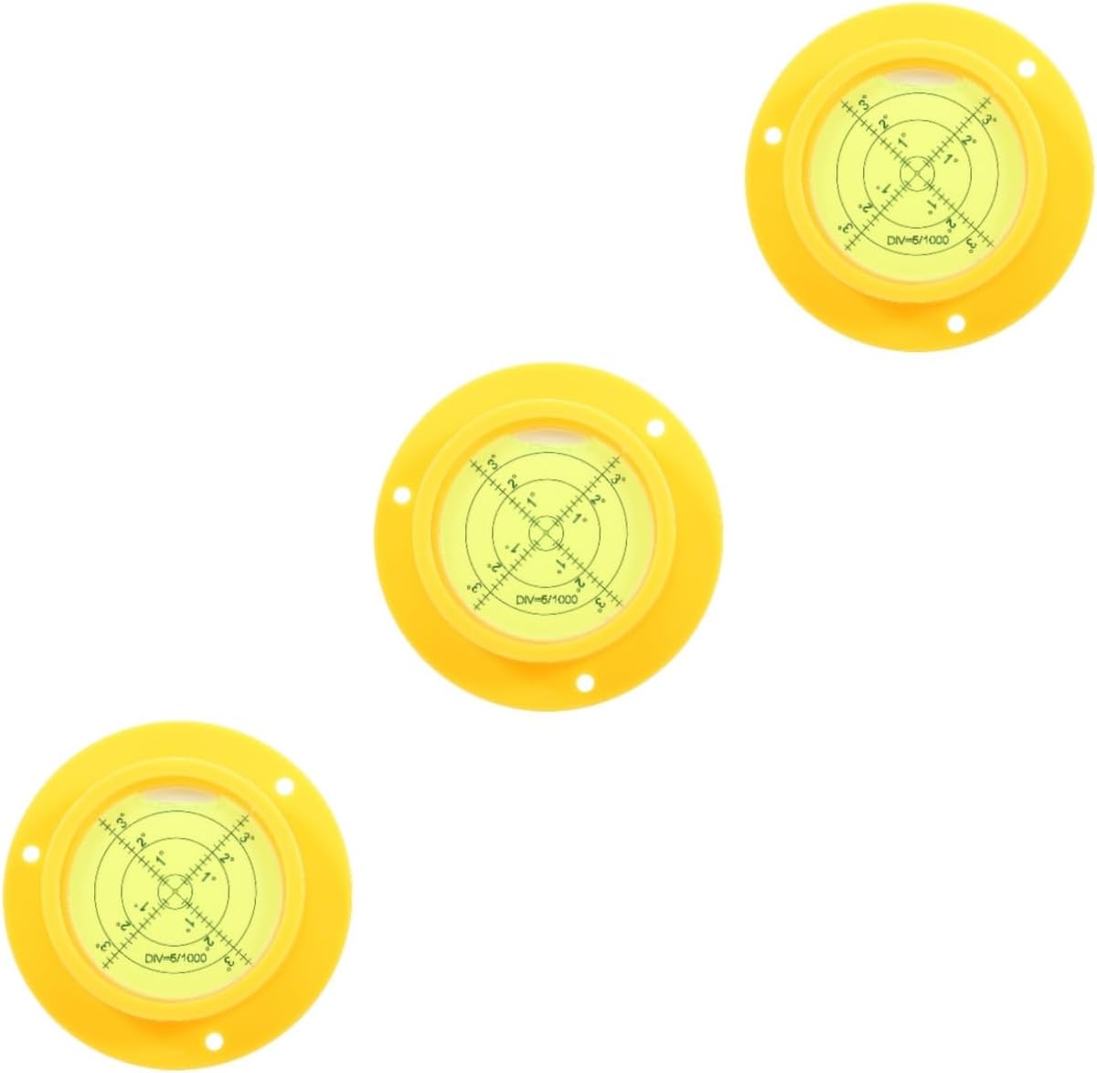DOITOOL 3pcs Portable Rv Leveling Bubble Tool Base Precision Leveling for Cameras Tripods and Rvs Compact and Easy to Use for Accurate Measurements